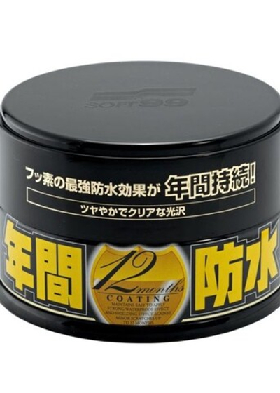 Покрытие для кузова защитное Soft99 Fusso 12 Months для темных, 200 гр