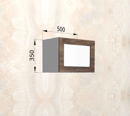 Лофт Дуб бурый ПГС 500