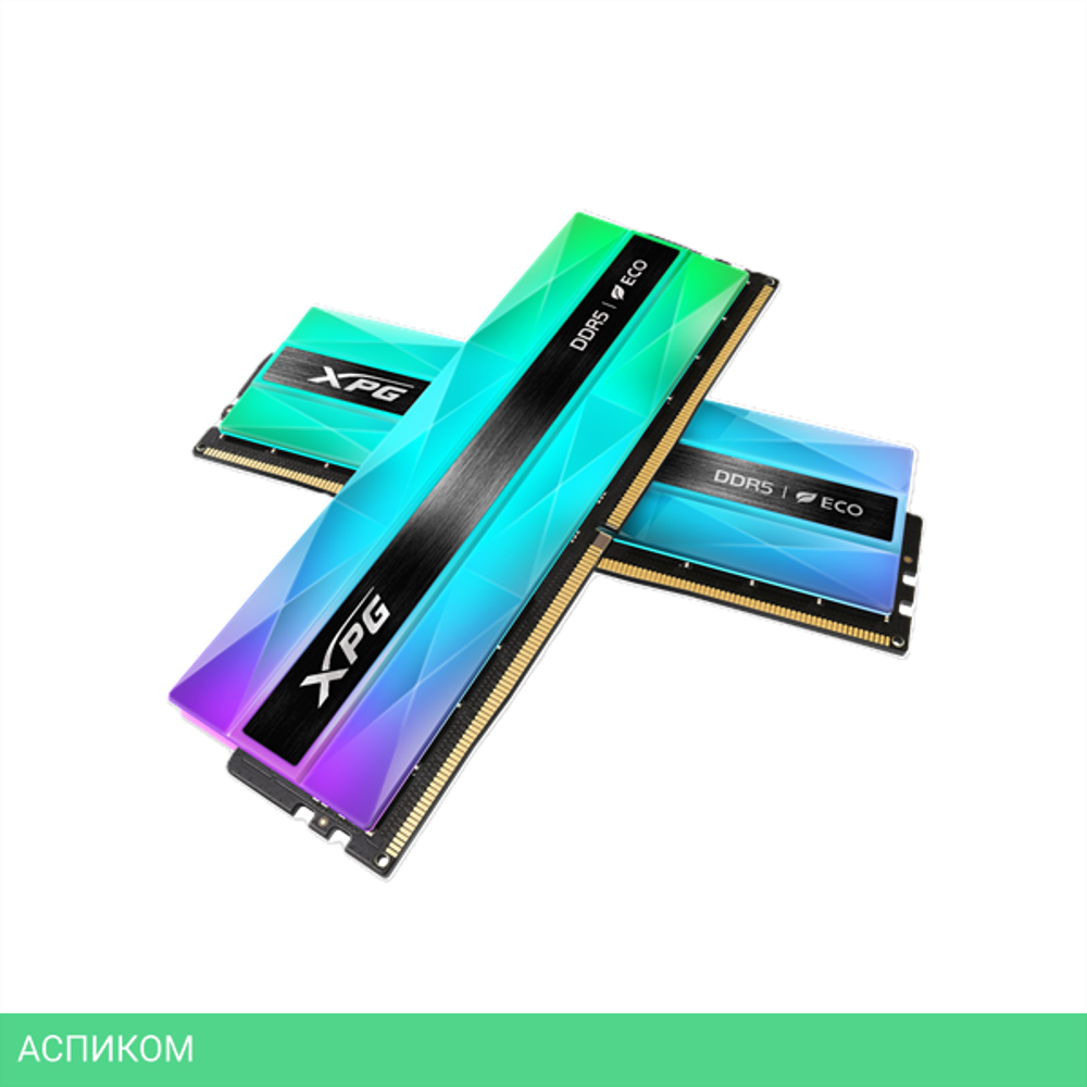 Оперативная память A-Data XPG Lancer Neon RGB 32GB DDR5 (AX5U8000C3816G-DCLANRSG)