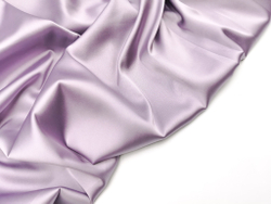 Атлас-стрейч, эластичный, бельевой, морской туман (лиловый)