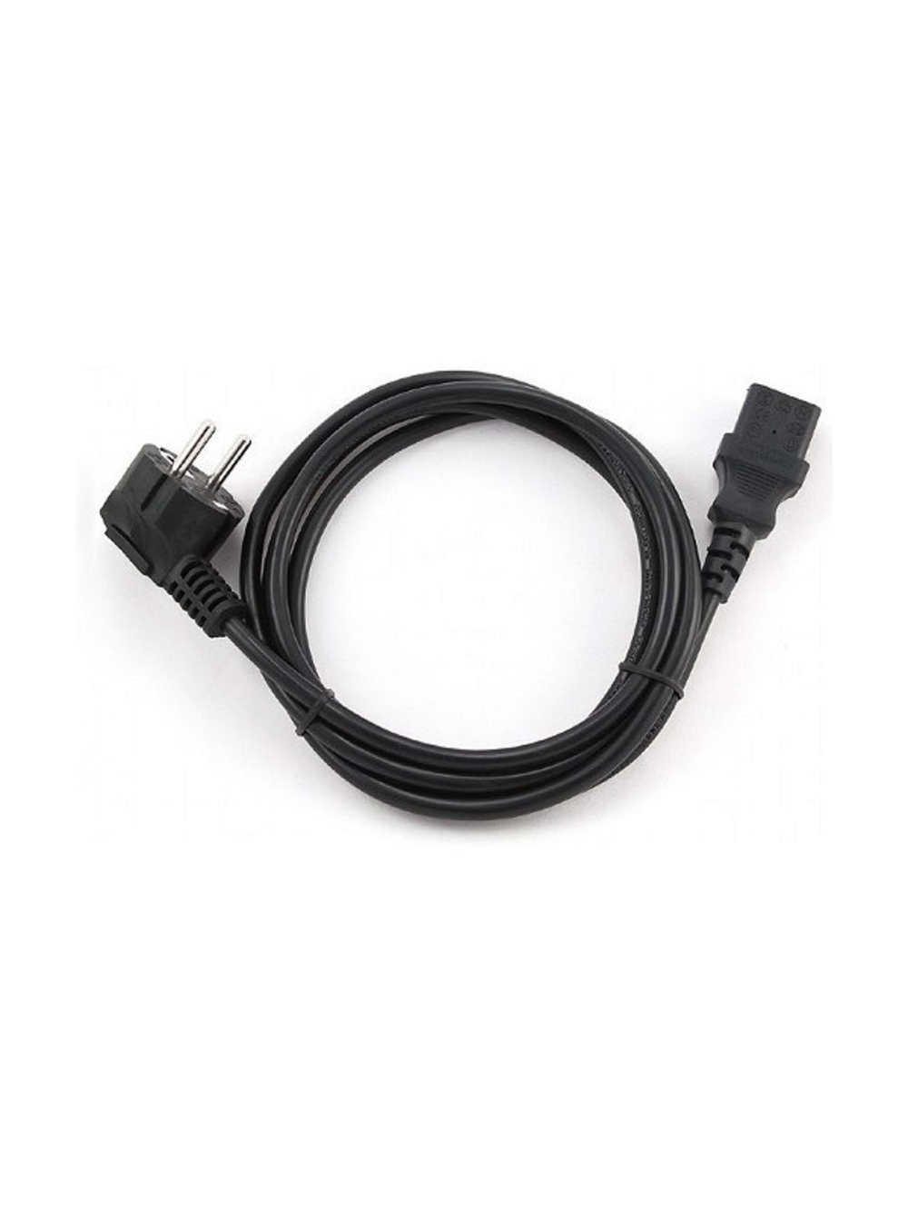 Cablexpert Кабель питания 10м, Schuko- C13, 3х1кв.мм, черный, с заземлением, пакет (PC-186-1-10M)