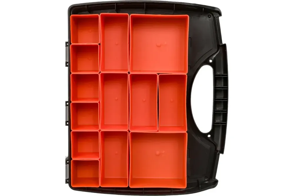 Ящик для крепежа (органайзер), съемные ячейки 13" ( 325х280х60 мм ) 65663