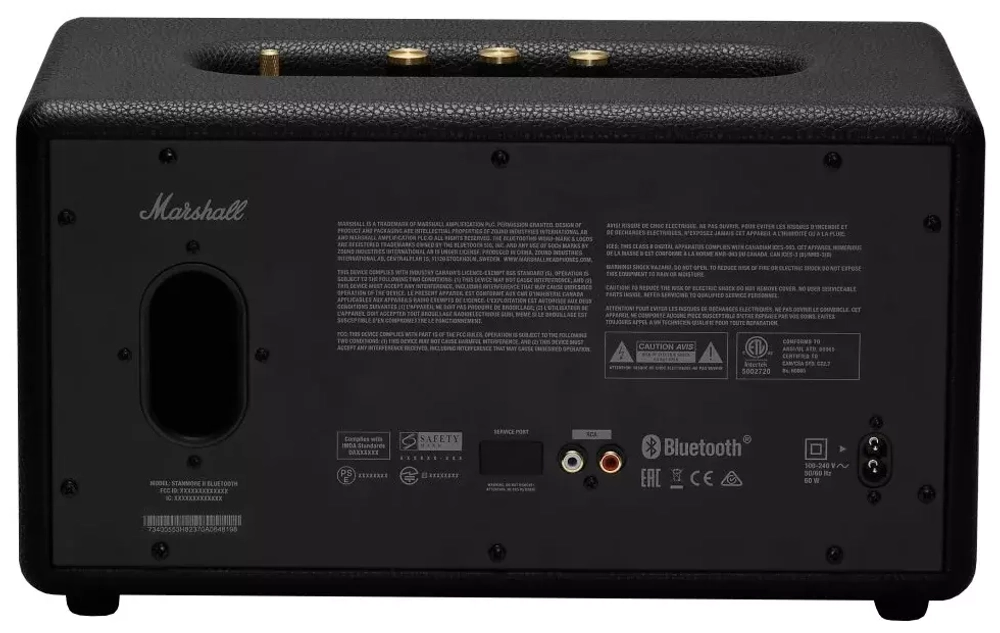 Портативная акустика Marshall Stanmore II, 80 Вт, черный
