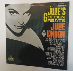 Винтажная виниловая пластинка LP Julie London Julies Golden Greats (Japan 1964) (Red Vinyl)
