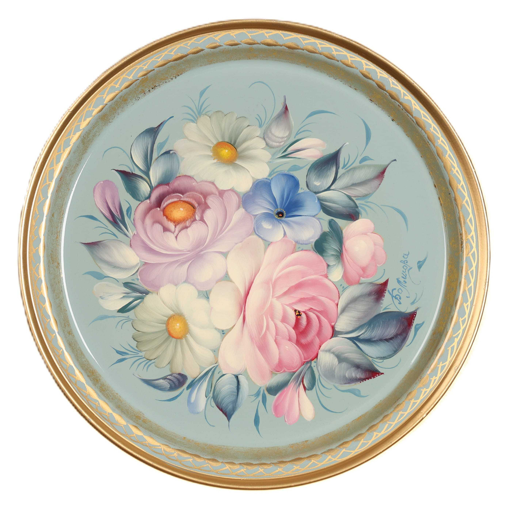 若斯托沃彩绘托盘 A5D271125149