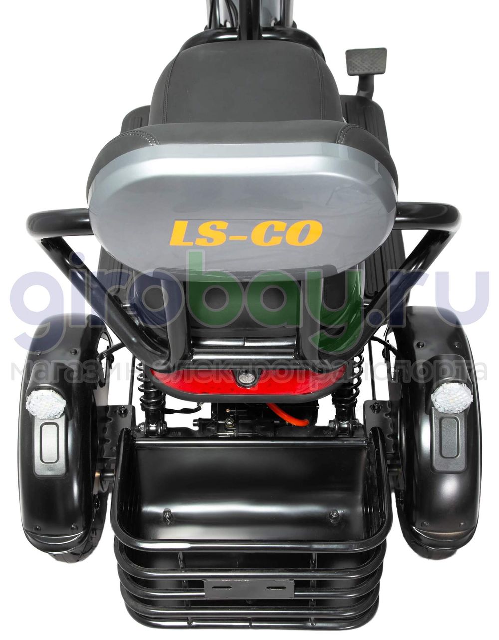 Электроскутер LS-CO KTX 1000W (60V/20Ah) - Серый фото №10