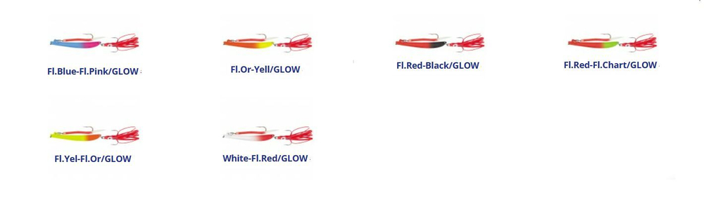 Пилькер BiColor Pilk 400 g/грамм 1 Fl Yel-Fl Or/GLOW 10