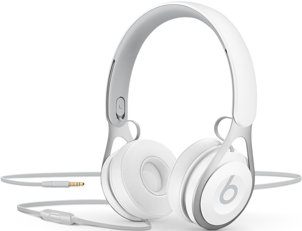 Наушники мониторы Beats EP 1.6м белый проводные (ML9A2ZE/AML9A2EE/A)