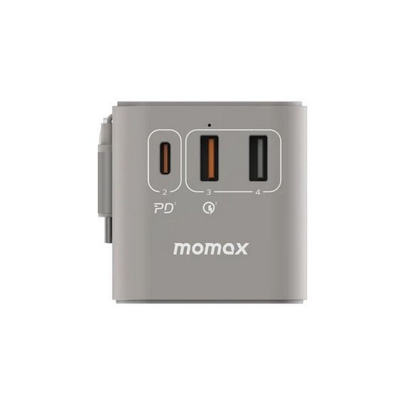 Универсальное сетевое зарядное устройство Momax UA18 1-World+ 70W GaN Tech 3-Port+AC