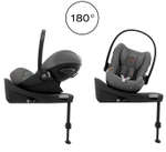 Коляска Cybex Balios S Lux SLV complete Cloud G Lava Grey Base G 4 в 1 Stone Grey с дождевиками