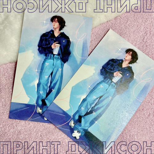 Арт принт / cherryleash / STRAY KIDS / Джисон #13