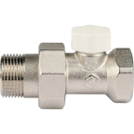 Клапан балансировочный прямой STOUT - 3/4" (ВР/НР-американка, PN10, Tmax 120°C)