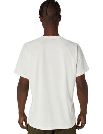 Мужская теннисная футболка Asics Game All Over Print Short Sleeve - cream