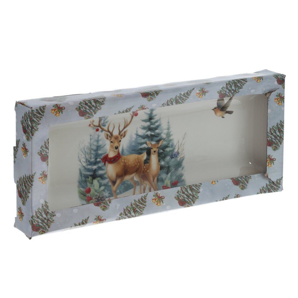 GAEM Блюдо "Олени", L28 W12 H3 см