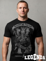 Футболка оверсайз LEGENDA Горыныч черная