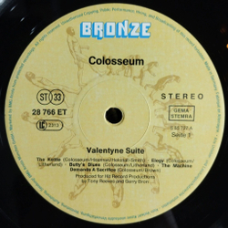 Винтажная виниловая пластинка LP Colosseum Valentyne Suite (Germany 1980)