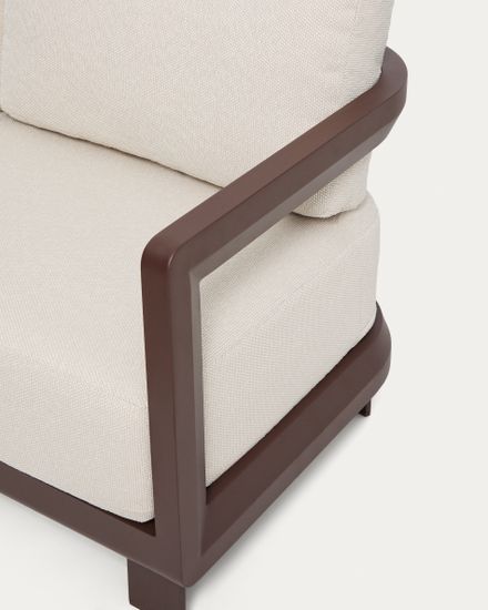 Комплект садовой мебели Nerano из коричневого алюминия