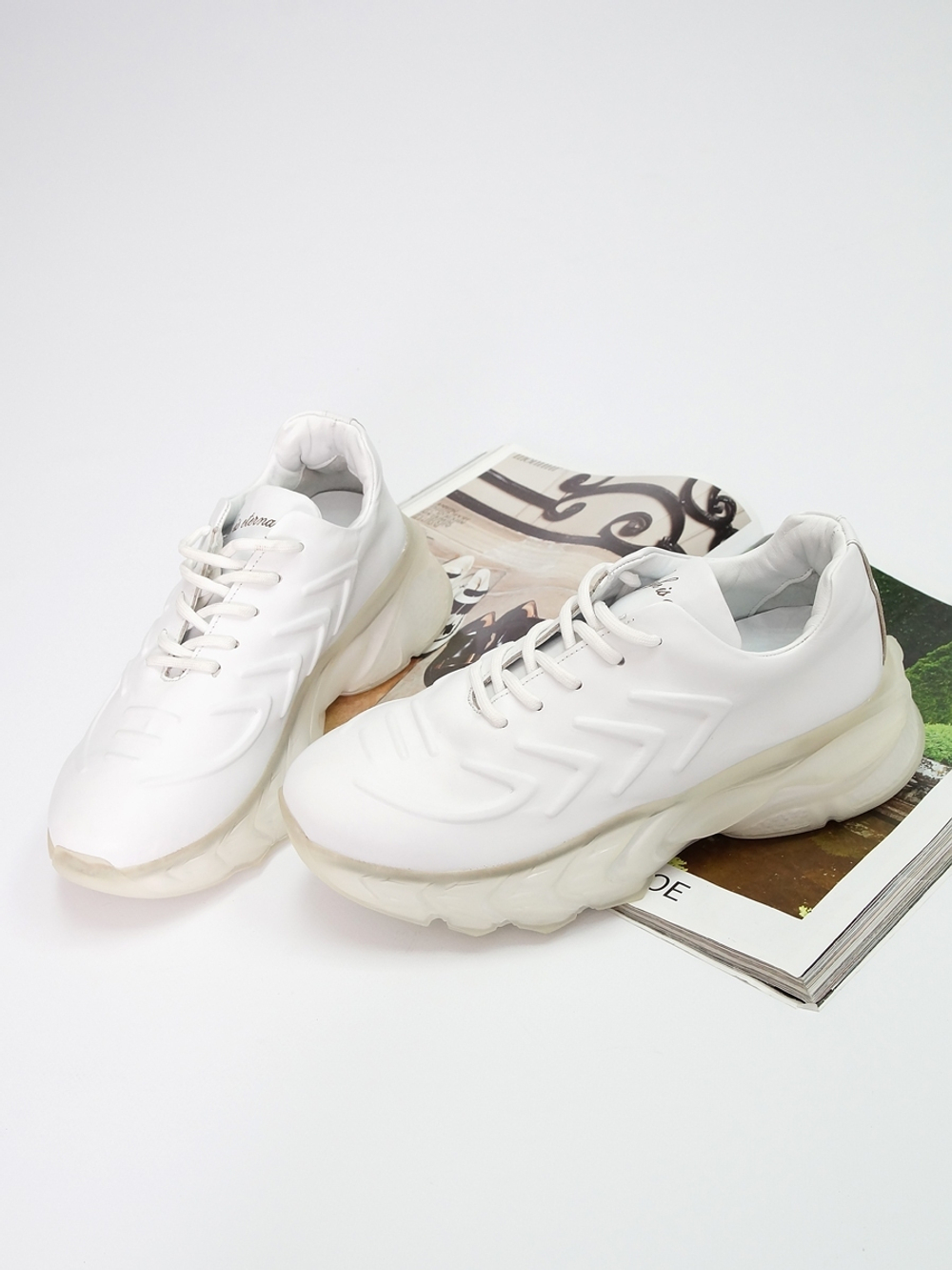 Кроссовки женские натуральная кожа