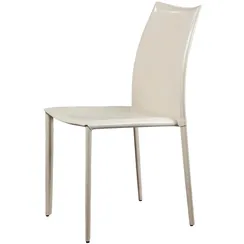 Стул Rolf бежевая кожа