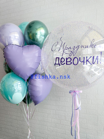 Шары на 8 марта №15