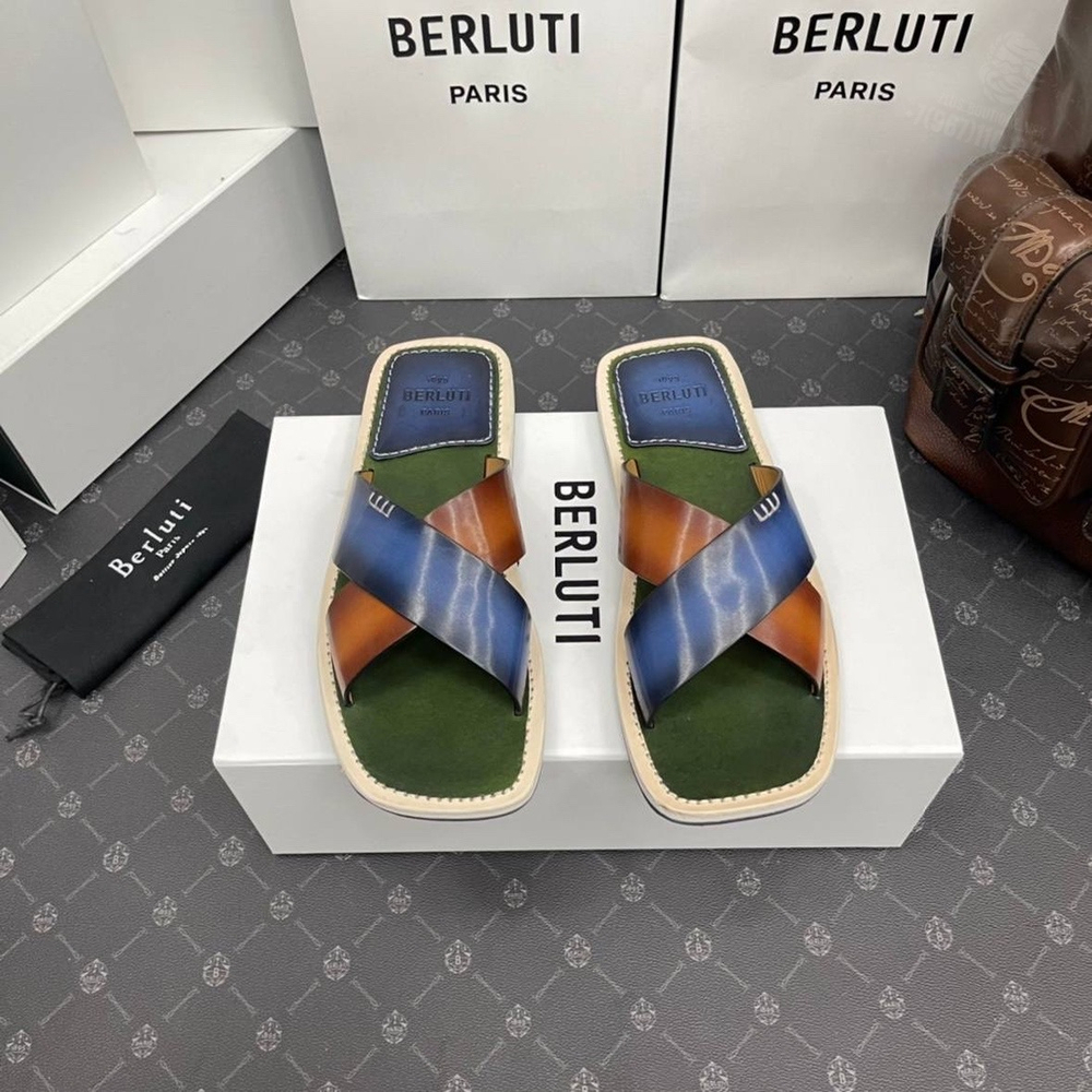 Шлепанцы Berluti