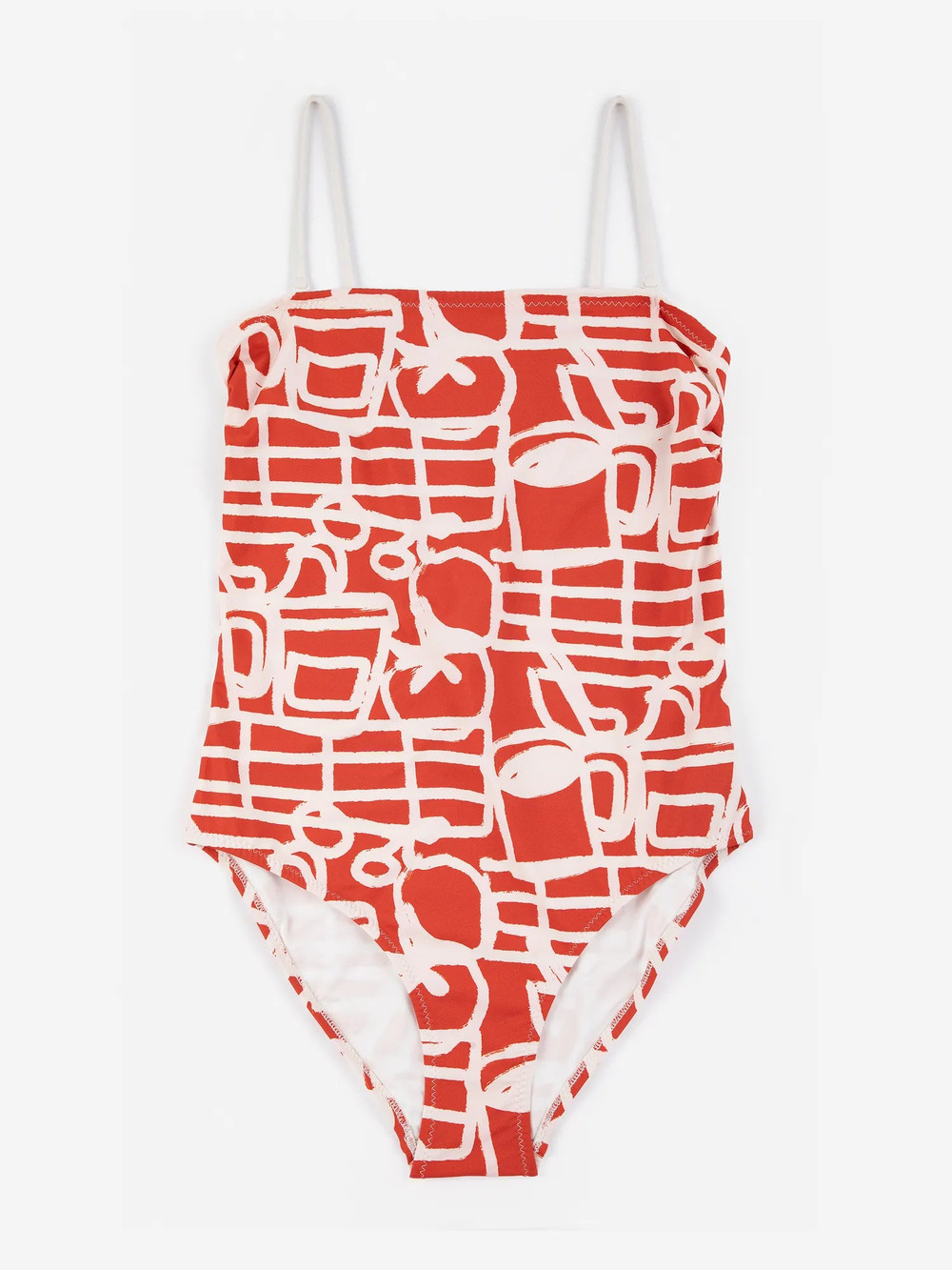 Купальник Bobo Choses красный