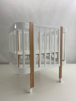 Кровать 3 в 1  Ecco Fortuna (колеса, маятник)