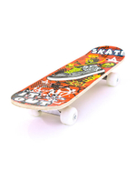 Скейт деревянный 60*15*8см, колеса PU