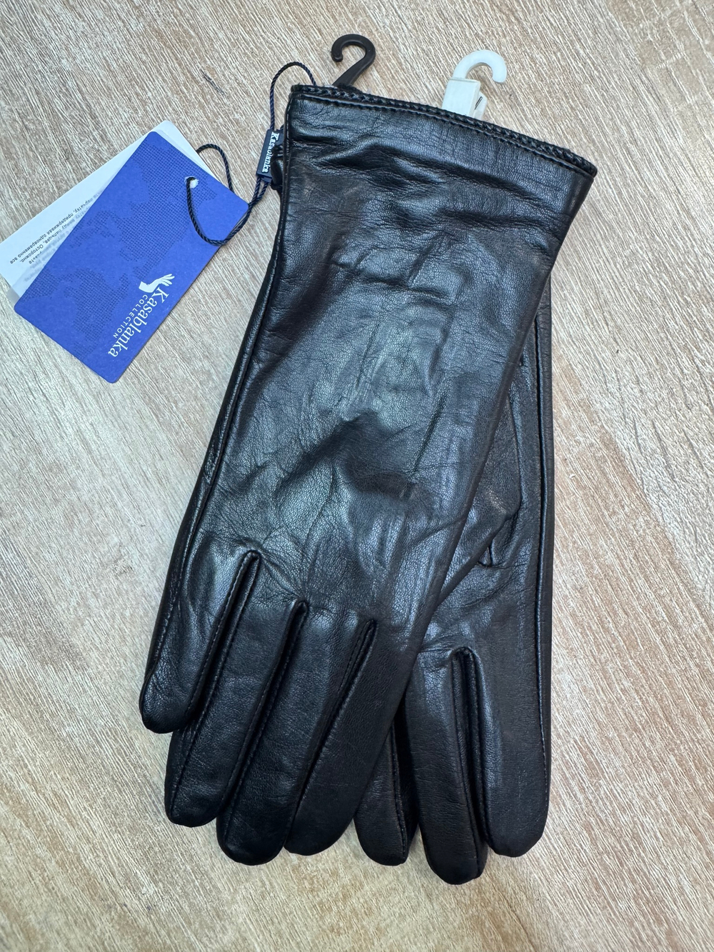 Перчатки. Женские. Материал верха: Кожаные люкс качества. Подклад: Шелк. 5 шт в упаковке.