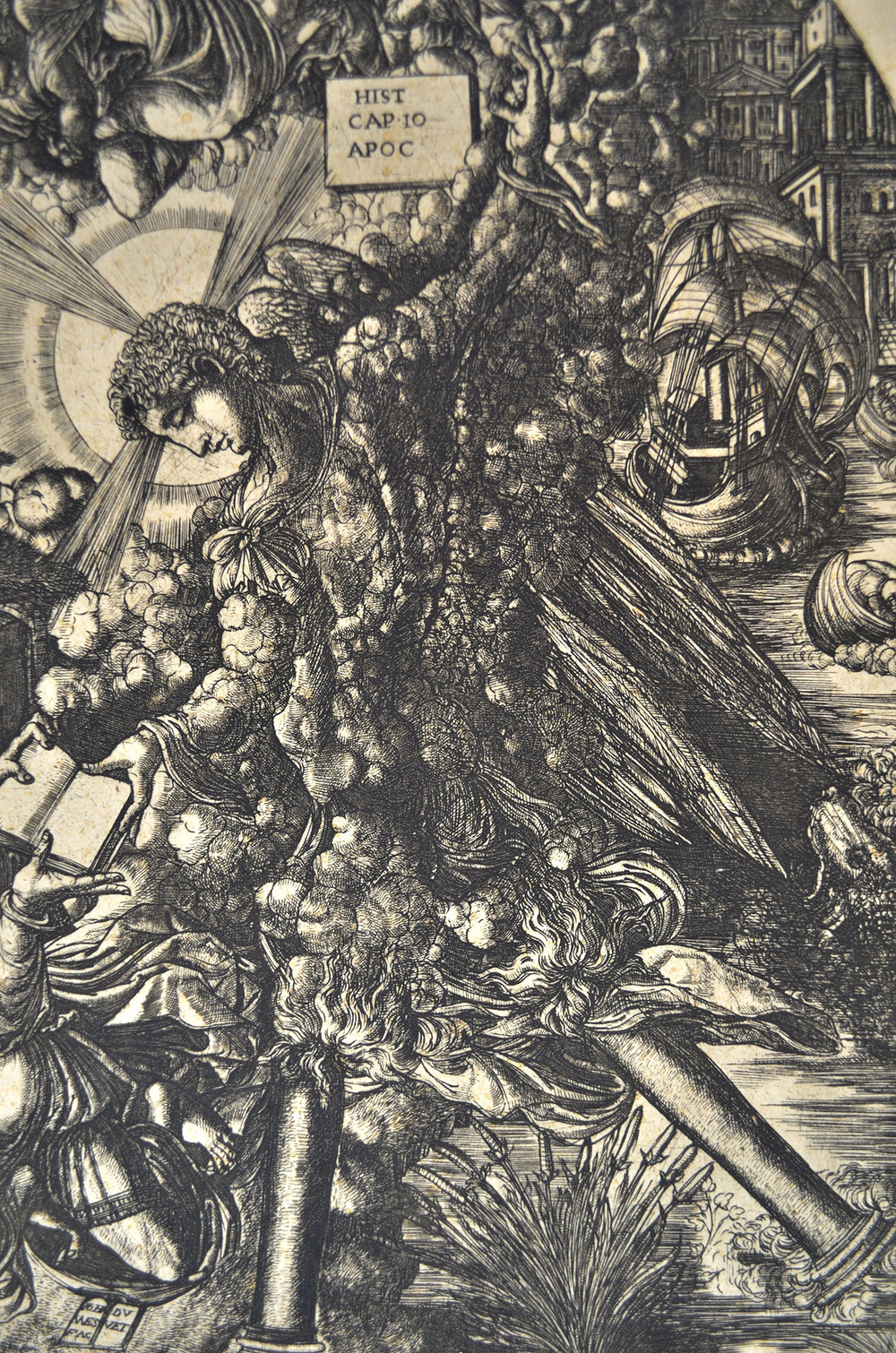 Жан Дюве."Он был облачён в облако, вокруг головы его была радуга..."