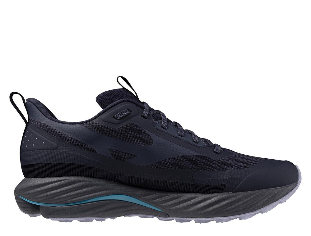 Кроссовки для бега мужские Mizuno Rider TT 3 Черно-Серые