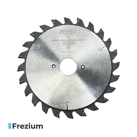 Пильный алмазный диск по дереву "HERO" (120x2.8-3.6/2.2x20 Z12+12 PCD)