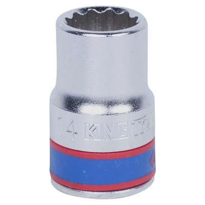 KING TONY (433014M) Головка торцевая стандартная двенадцатигранная 1/2", 14 мм