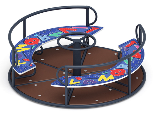 Карусель с рулем (Азбука)