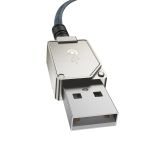 USB-A - Lightning Кабель Baseus Unbreakable Charging+Data 2.4A 2m - Stellar White