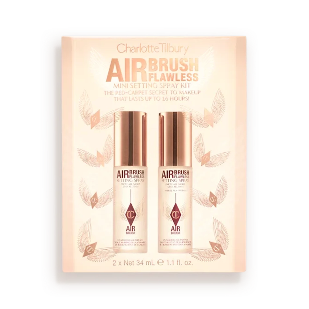Набор мини фиксаторов Charlotte Tilbury Airbrush Flawless Mini Setting Spray Kit