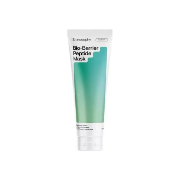 Барьерная маска для восстановления микробиома с пептидами