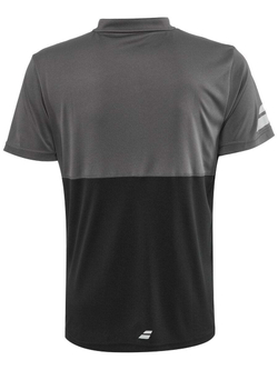 Теннисное поло Babolat Play Polo Men - black/black