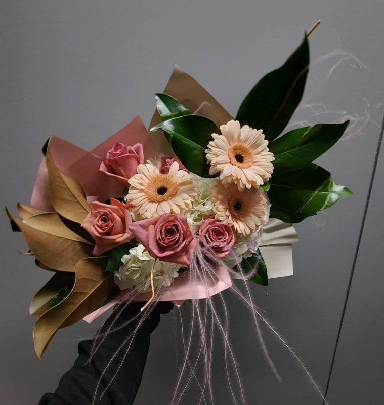 Букет "Пудровая романтика" Букет "Пудровая романтика"