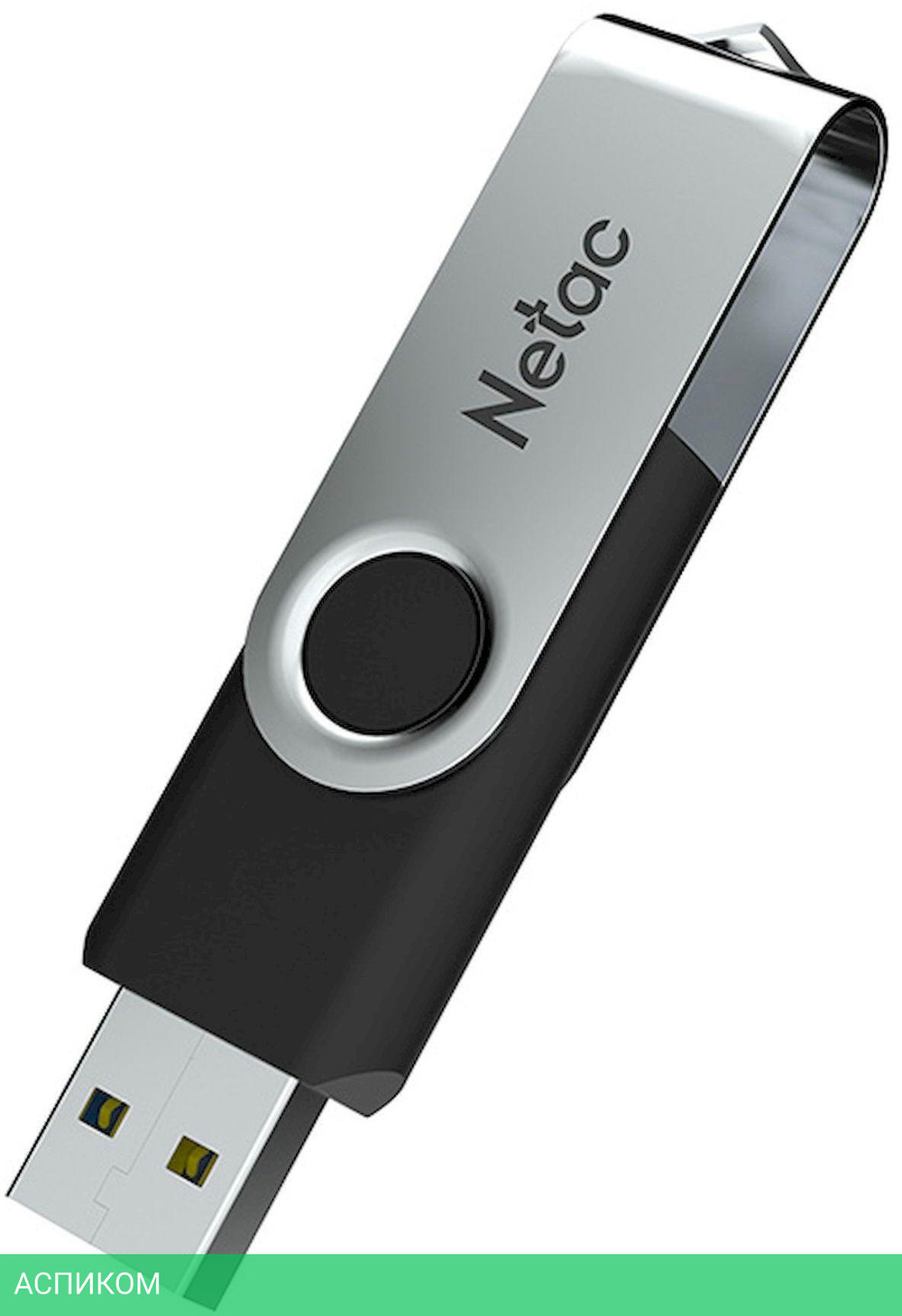 USB Flash-накопитель Netac AH356 128GB Black (NT03U505N-128G-30BK)