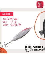 Блесна для рыбалки Muikku 90 мм колебалка 17 г