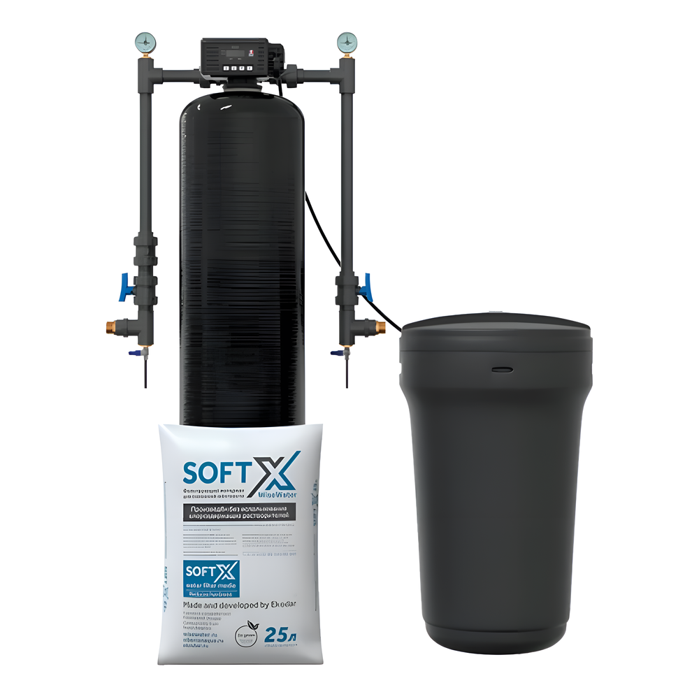 Система умягчения воды со смолой, SCA19 SpaceAqua Soft 1252 FR1M SoftX
