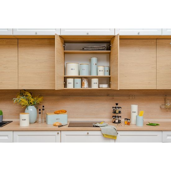 Банка для хранения крупы irmel, 2,5 л, молочная