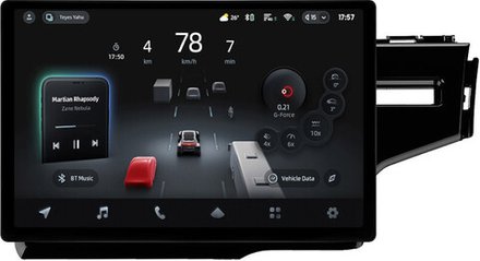 Магнитола для Honda Fit 3 2013-2020 (рамка 9) - Teyes CC4-PRO монитор 13" 2K QLED на Android 13, Snapdragon 778G, 8+128, AI, CarPlay, DSP, 4G SIM-слот