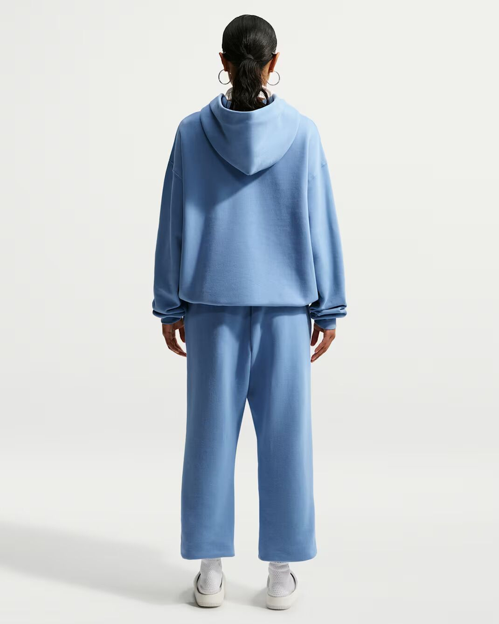 Nike Studio Fleece средней плотности Женская толстовка с капюшоном оверсайз - NIKE