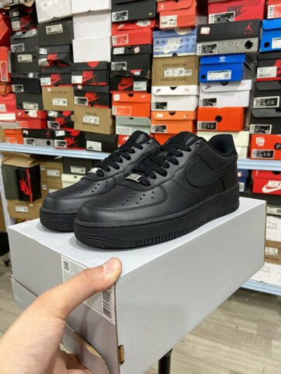 Nike Air Force 1 Low '07 "Black Black"