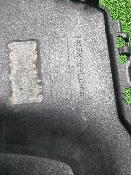 Накладка заднего бампера BMW X3 G01 (2017-2021)