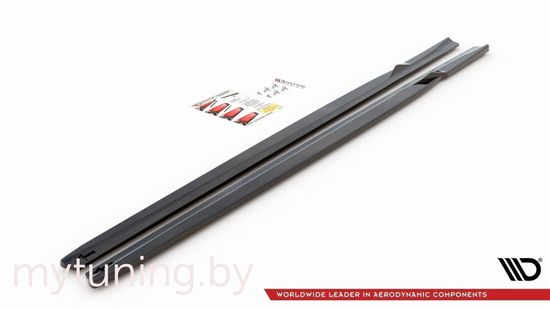Сплиттеры накладок на пороги для BMW M2 F87 (16-20)