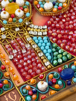 И-21а Набор для вышивания хрустальными камнями Богородица "Смоленская"