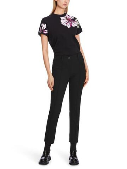 Marc Cain Брюки - дудочки с простроченными стрелками